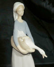 RETIRED LLADRÓ Girl with Goose and Dog #4866 with Original Box