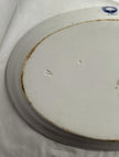 Antique LS&S Meissen Blue Onion Oval Platter 11.5 inch Lazarus Straus and Sons RARE!