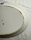 Antique LS&S Meissen Blue Onion Oval Platter 11.5 inch Lazarus Straus and Sons RARE!