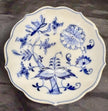 Antique Set 2 Ernst Teichert Meissen Coupe Cereal Bowl 5.25” Blue Onion Pattern