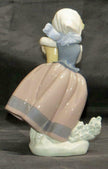 RETIRED LLADRÓ Spring is Here 5223 Young Girl With Flower Pot with Original Box