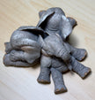 Tuskers 3 Baby Elephants Sleeping Figurine 91097 Slumberzzz Beauty Sleep