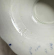 Antique Lewis Straus & Sons Blue Meissen Pedestal Cake Stand Blue Onion Pattern
