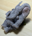 Tuskers 90797 Love is a Cuddle Hand Painted Elephant and Baby Figurine