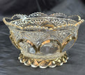 Antique EAPG Beaumont Glass Co Clear Duchess #103 OMN Pattern 4.5” Dessert Bowl