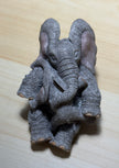 Tuskers 90797 Love is a Cuddle Hand Painted Elephant and Baby Figurine