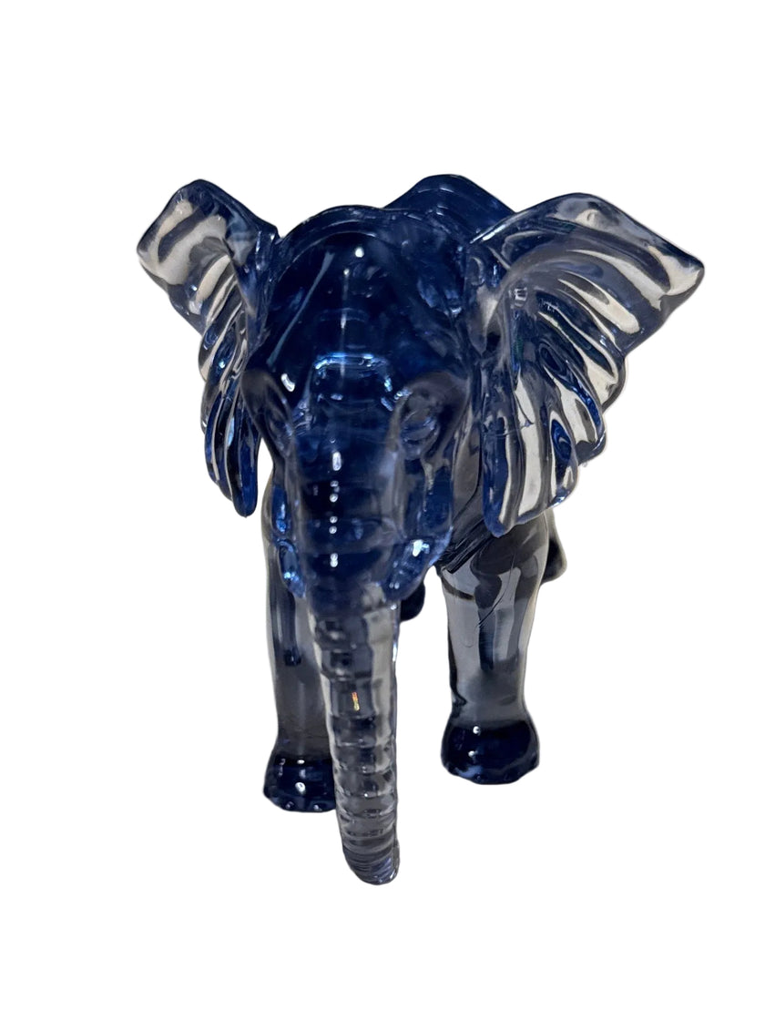 BePuzzled Original 3D Acrylic Puzzle Elephant Figurine (40 Piece) Assembled