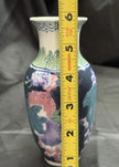 Vintage Chinoiserie-Style Bud Vase Accent Vase Floral Theme Circa 1960s