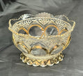 Antique EAPG Beaumont Glass Co Clear Duchess #103 OMN Pattern 4.5” Dessert Bowl