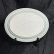 Antique Chinese Canton Blue & White Porcelain Small Oval Dish 9x11” Circa 19th C