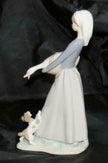RETIRED LLADRÓ Girl with Goose and Dog #4866 with Original Box