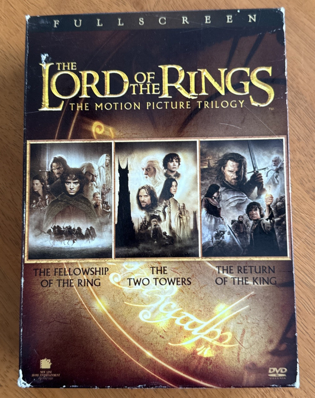 Lord of the Rings-Motion Picture Trilogy (DVD) 2004 Box Set