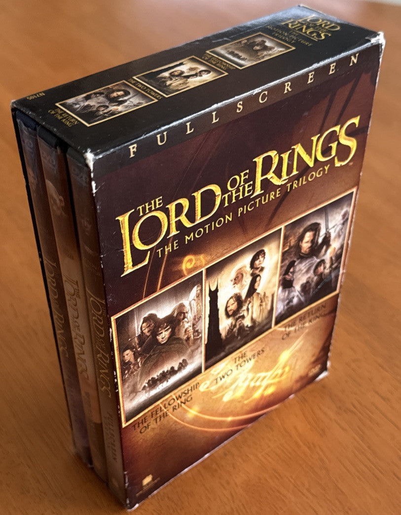 Lord of the Rings-Motion Picture Trilogy (DVD) 2004 Box Set