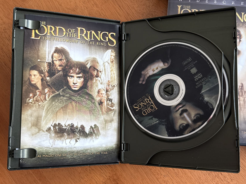 Lord of the Rings-Motion Picture Trilogy (DVD) 2004 Box Set