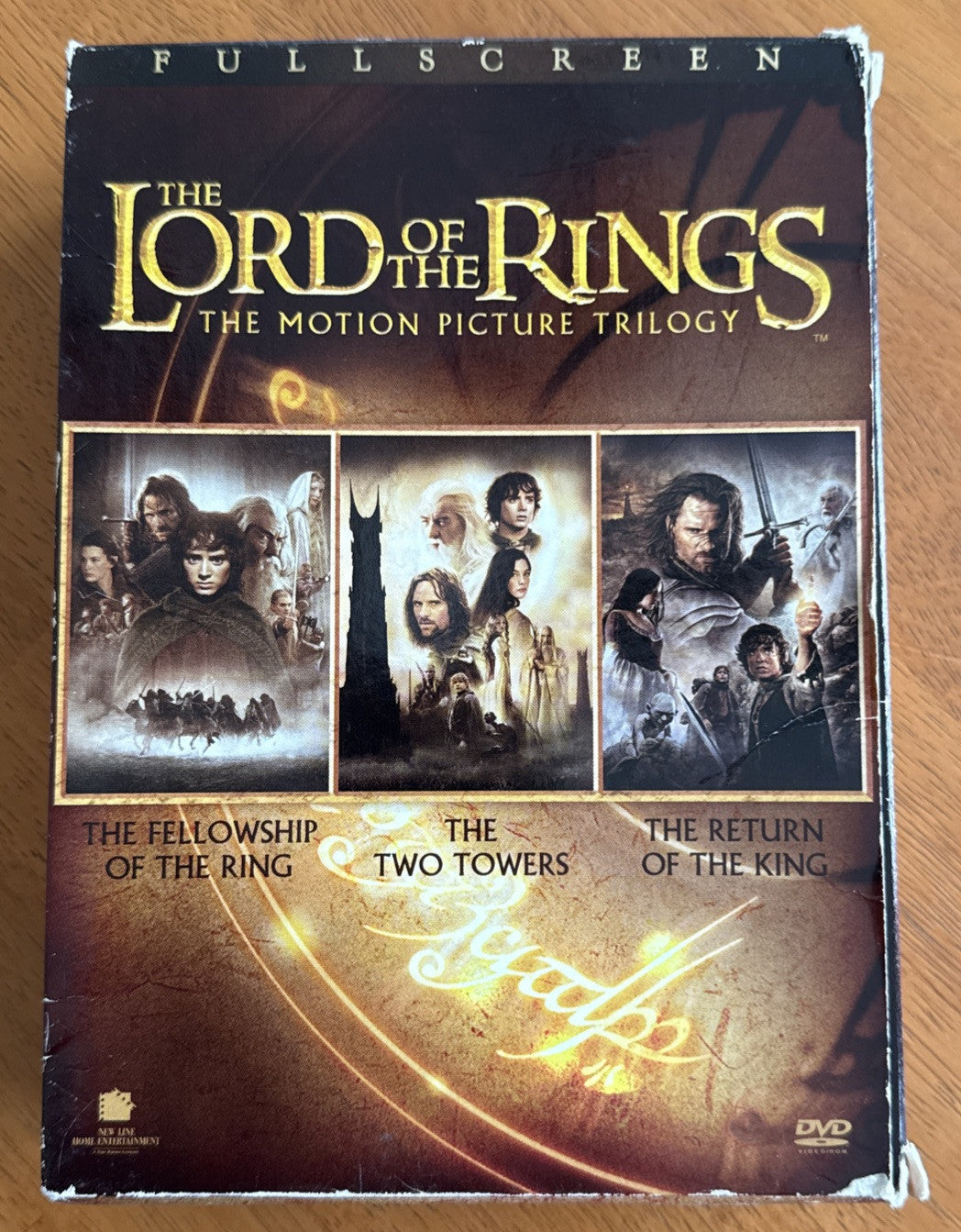 Lord of the Rings-Motion Picture Trilogy (DVD) 2004 Box Set