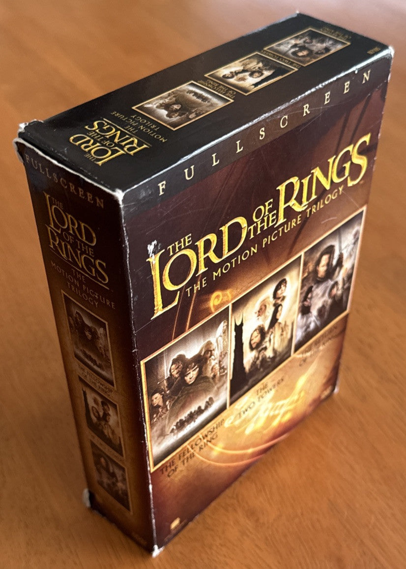 Lord of the Rings-Motion Picture Trilogy (DVD) 2004 Box Set